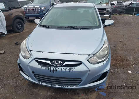 2012 Hyundai Accent Gls z USA, uszkodzony, nr VIN KMHCT4AE0CU153413